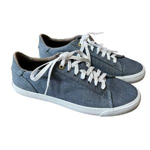 Cole Haan Women's Trafton Club Court Blue Denim Sneaker in Size 5.5B